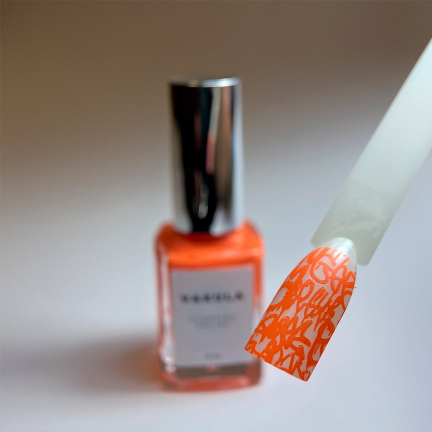 Vakula Nails Stamping polish No. 11 orange