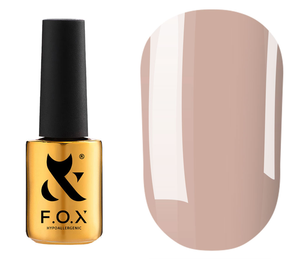FOX Spectrum gel varnish No. 083 (cappuccino, enamel), 7 ml