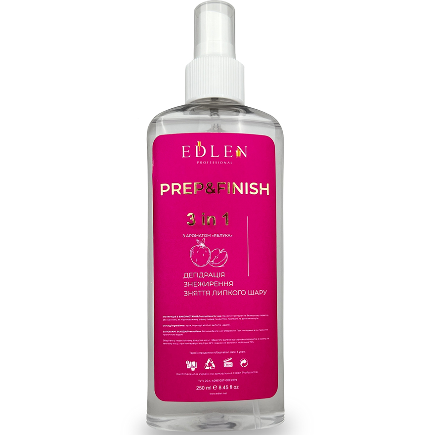 Edlen Degreaser Prep&Finish Apple, 250 ml