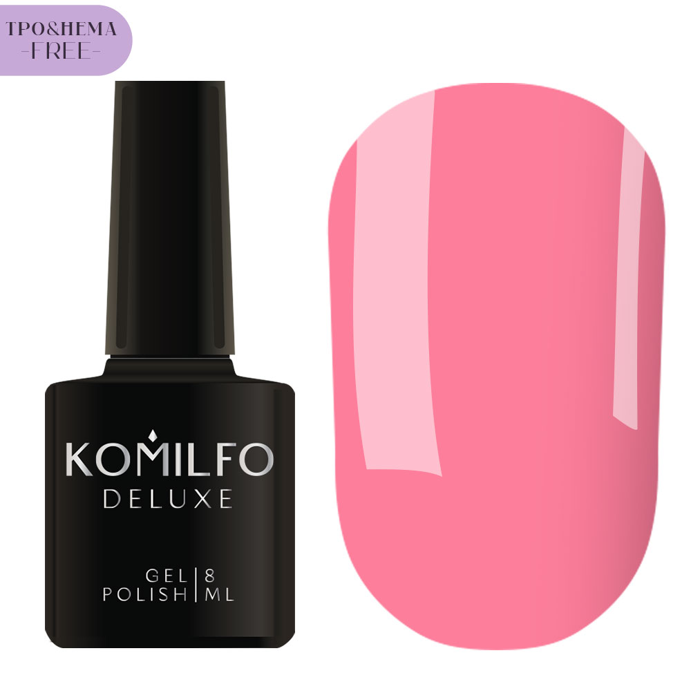 Gel varnish Komilfo DeLuxe Termo C003 (light brown, when heated - bright light green), 8 ml