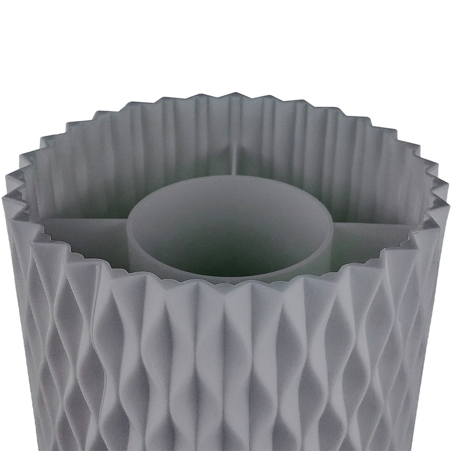 Organizer for brushes, gray
