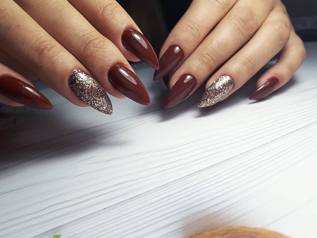 Gel Polish Komilfo Deluxe Series D232 (chocolate, enamel), 8 ml.