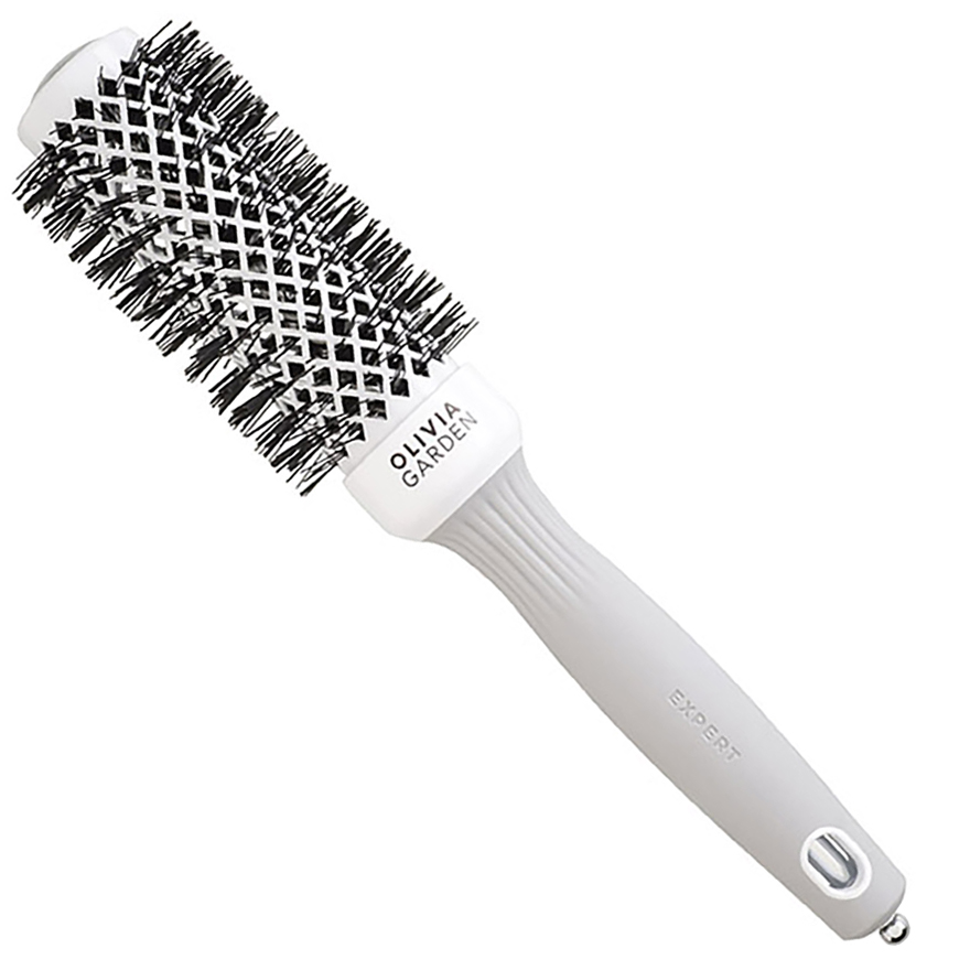 Olivia Garden Брашинг термо EXPERT BLOWOUT Shine White & Grey 35 мм