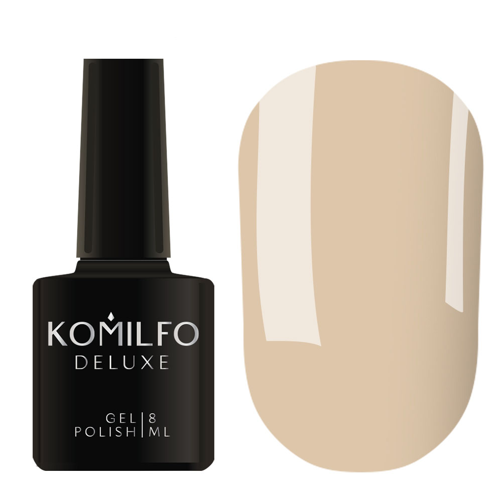 Гель-лак Komilfo Deluxe Series D284 (фундук, эмаль), 8 мл