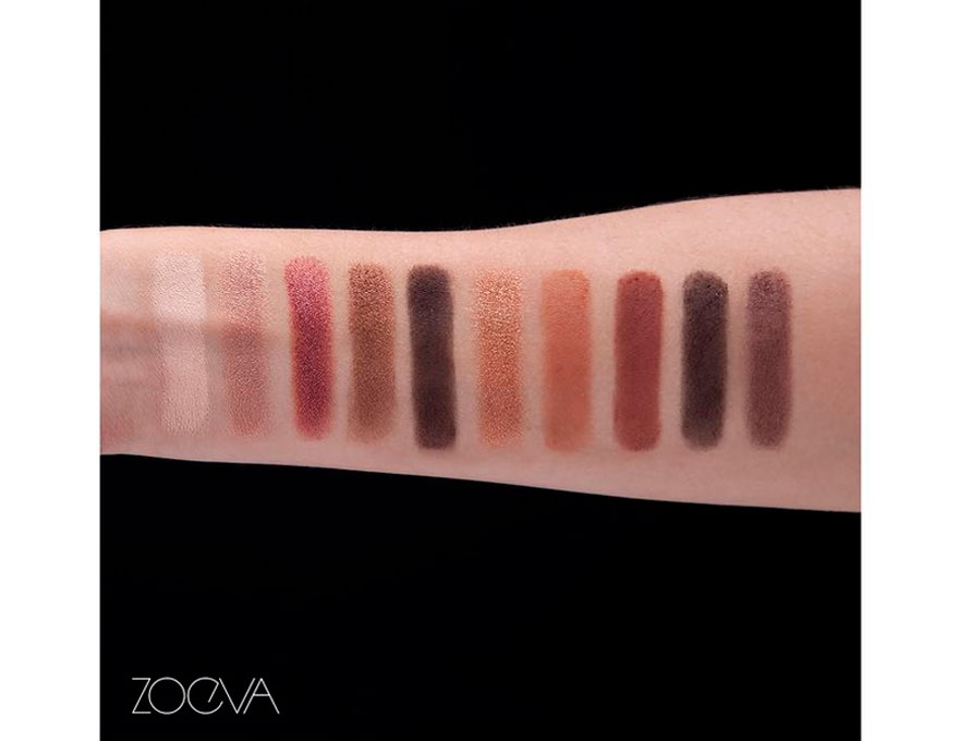 ZOEVA Cocoa Blend Eyeshadow Palette - Eyeshadow palette, 10 * 1.7 g