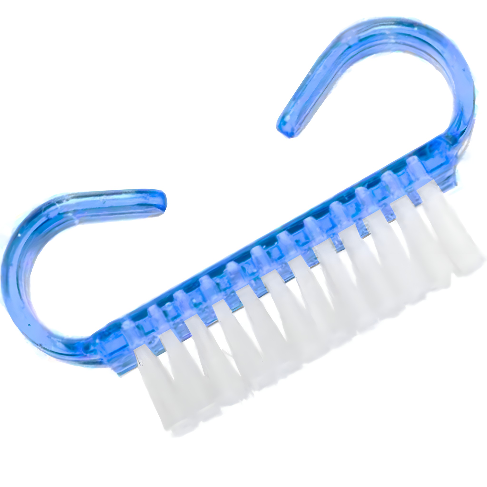Brush for removing dust, for nails without handle, mini (blue) Brush for removing dust, for nails without handle, mini (blue)