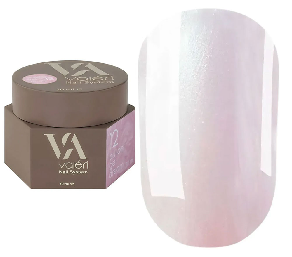 Valeri Гель для нігтів Builder Gel Dream №12, 30 мл Valeri Гель для нігтів Builder Gel Dream №12, 30 мл