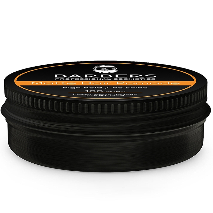 BARBERS Matte hair pomade High Hold, 100 ml