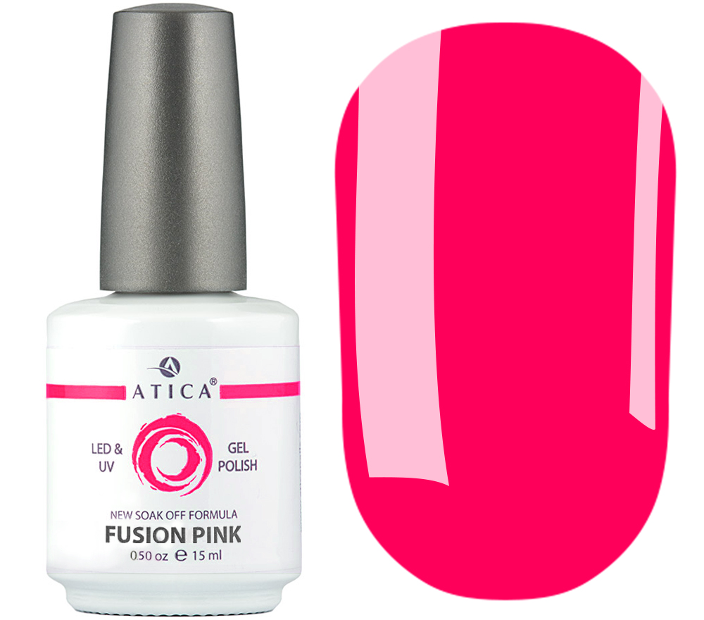Gel polish Atica GPM087 Fusion Pink, 15 ml