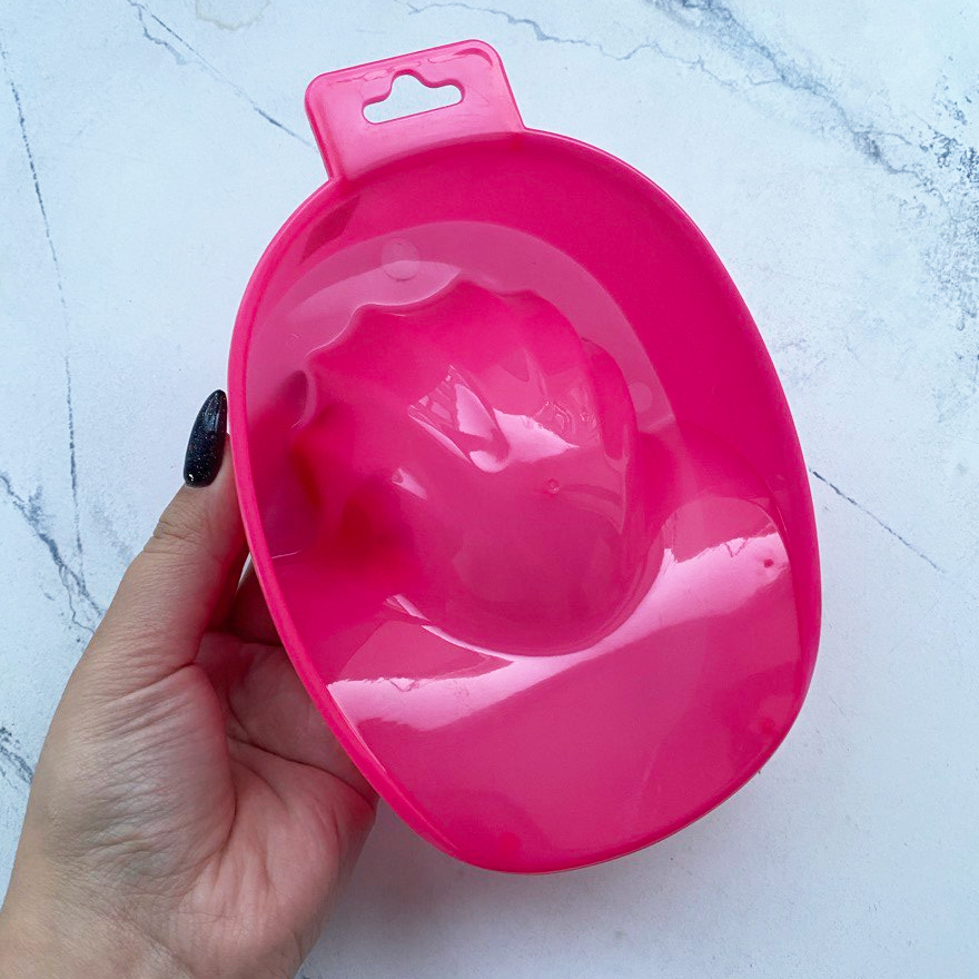 Manicure bath, fuchsia