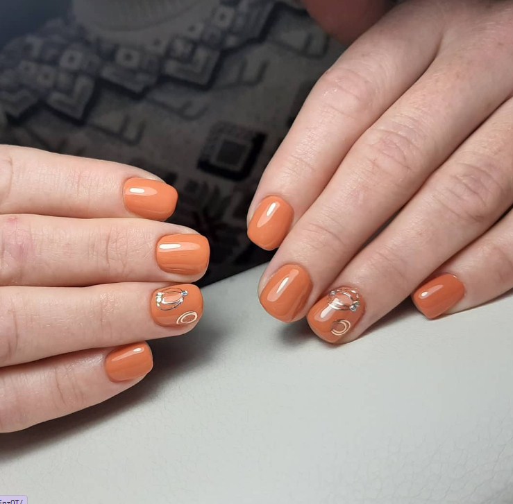 MOON FULL color Gel polish No. 205 gel-varnish (ginger, enamel), 8 ml