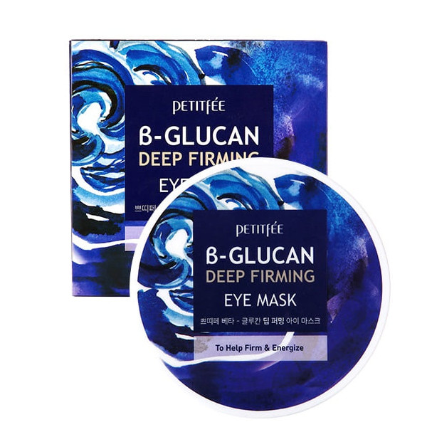 PETITFEE B-Glucan Deep Firming Eye Mask Super Firming Beta Glucan Eye Patch, 60 Pieces