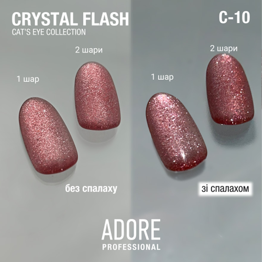 Gel varnish ADORE Professional No. 115 (bright light lime, neon), 7.5 ml