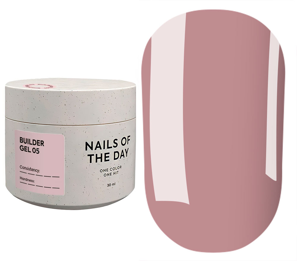 Nails Of The Day Гель для нігтів Builder gel 05, 30 мл