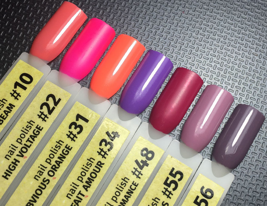 NUB 022 High Voltage nail polish (hot pink neon, matte), 14 ml