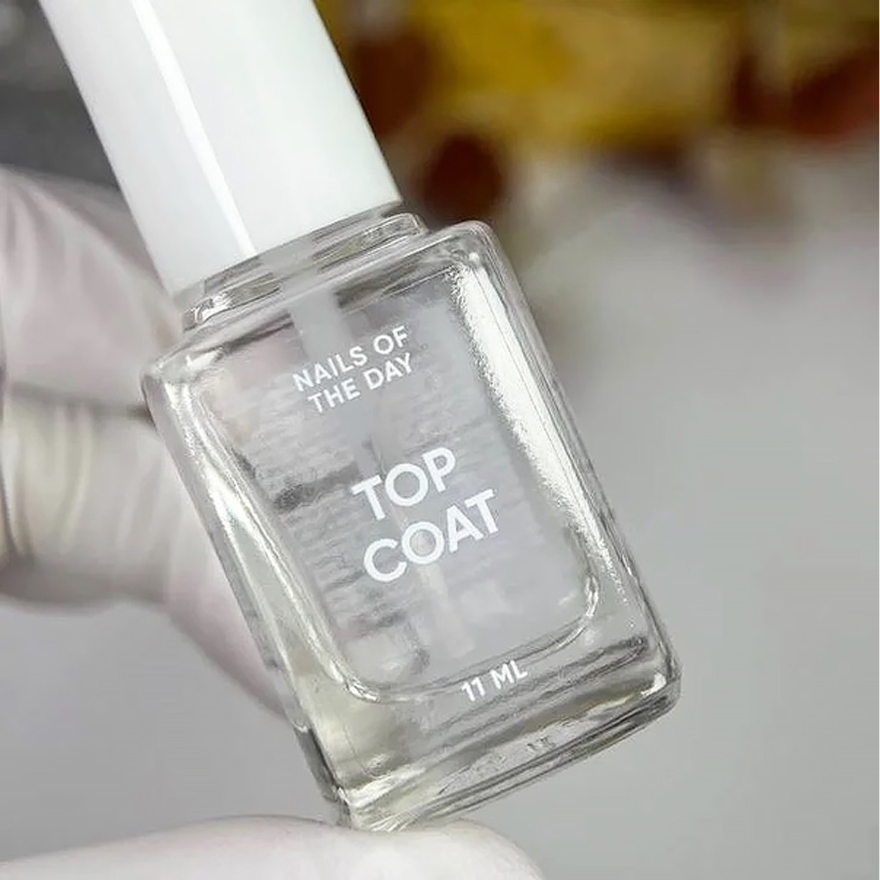 Nails Of The Day Топ для лаку Top Coat, 11 мл 