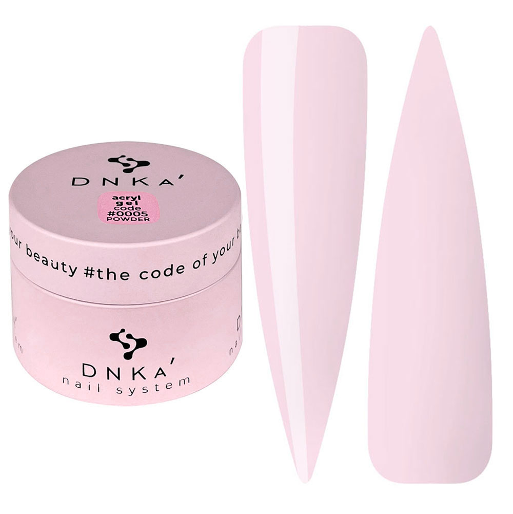 DNKa Гель для ногтей Аcryl Gel 0005 Powder, 30 мл