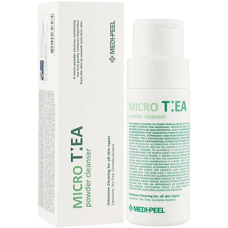 MEDI-PEEL Micro Tea Powder Cleanser Deep cleansing tea tree enzyme powder, 70 g