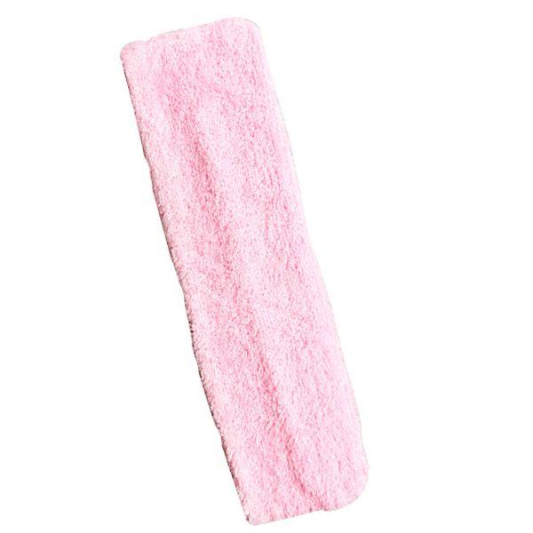 Cosmetic bandage for hair terry soft pink