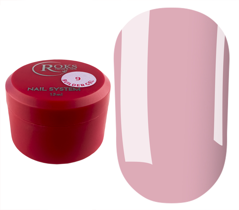 Roks Гель для ногтей Builder Gel №9, 15 мл