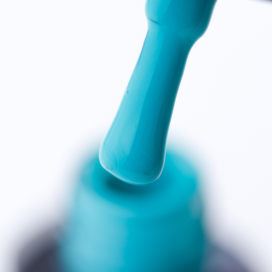 FOX DOUBLEMINT gel varnish No. 004 (cold bluish-green, enamel), 5 ml