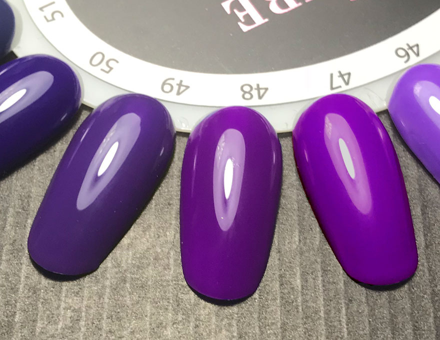 Гель-лак Couture Colour №049 (сине-фиолетовый, эмаль), 9 мл