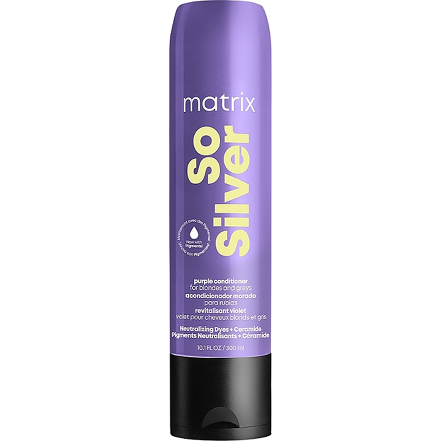 Matrix Total Results So Silver Conditioner - conditioner to neutralize yellowness, 300 ml