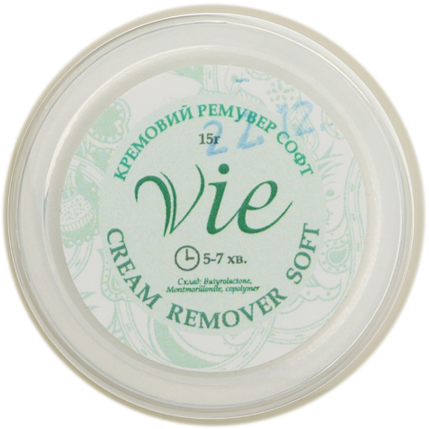 VIE Ремувер кремовый - Soft, 15 г