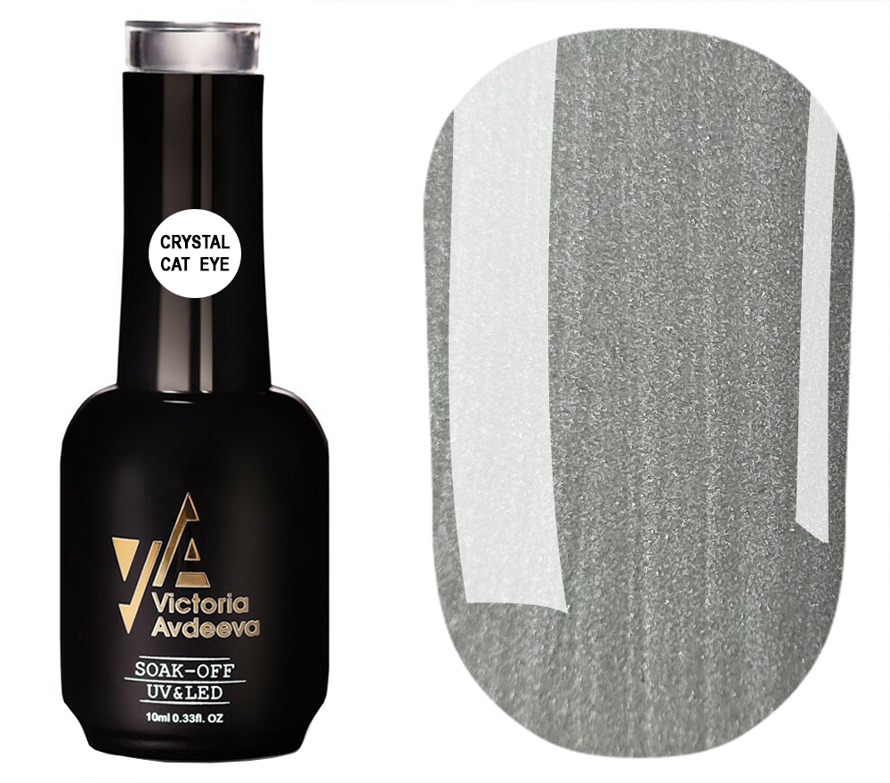 Victoria Avdeeva Gel nail polish Crystal Cat's Eye No. 033, 10 ml