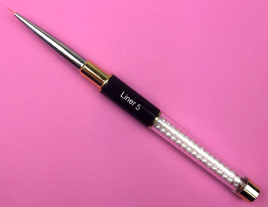 Brush for fine lines Kira Nails Liner 5 (Nylon) Brush for fine lines Kira Nails Liner 5 (Nylon)