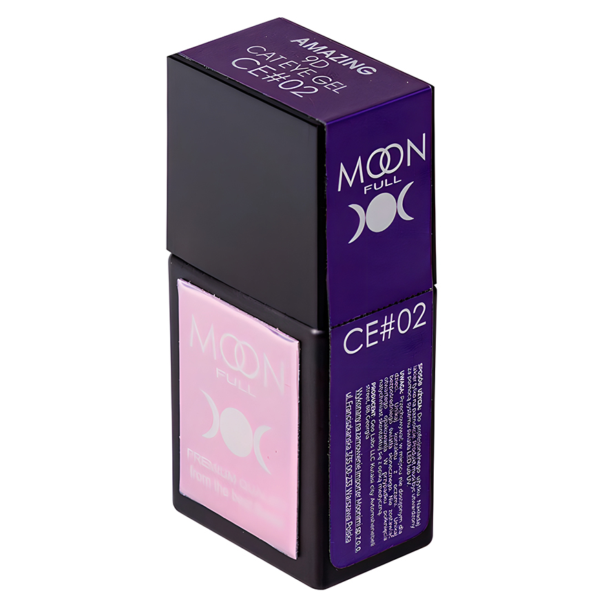Moon Full Гель-лак для нігтів Amazing 9D Cat Eye gel CE#02, 12 мл