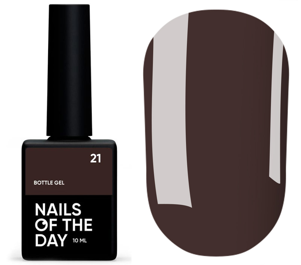 Nails Of The Day Bottle Gel (Clear), 10 ml