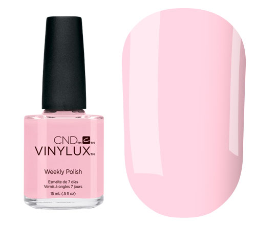 Varnish CND Vinylux - Winter Glow (203) (nude pink, enamel), 15 ml