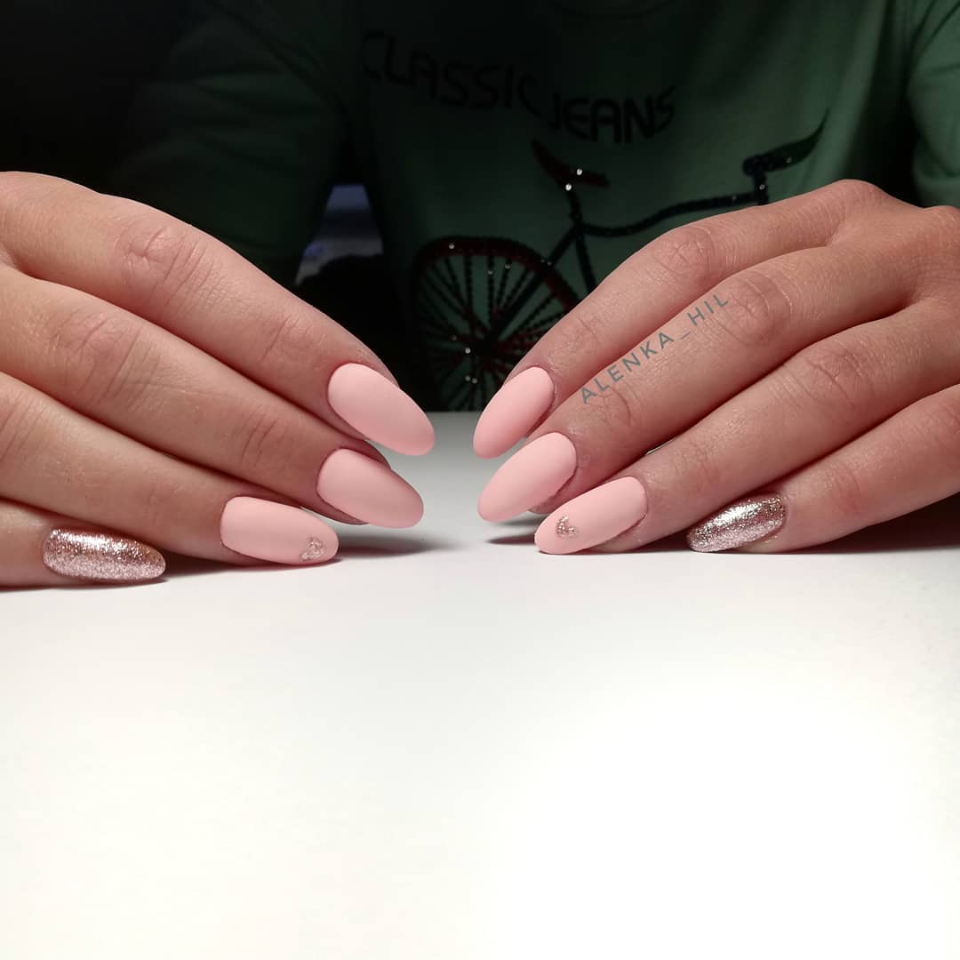 Гель-лак Kira Nails №141 (бежево-рожевий, емаль), 6 мл