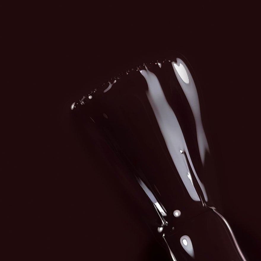  BIBLIOTEKA Гель-лак № 07 Garnet - Бордовий (темно червоний камінь, благородний), 10 мл