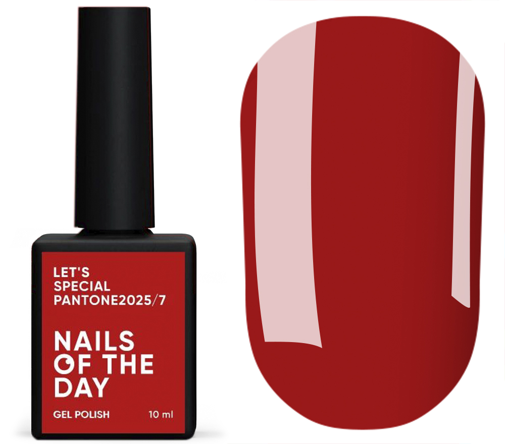 Nails Of The Day Гель-лак Let's special Pantone2025/7, 10 мл