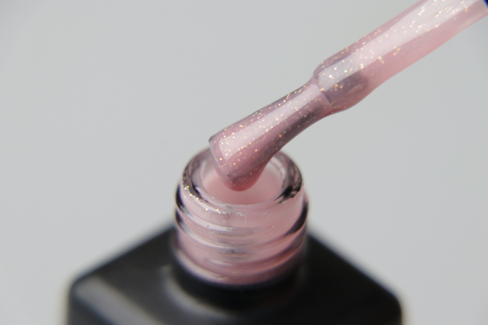 Reforma Gel Polish, Eclipse (Light Pink Translucent Gold Glitter), 10 ml