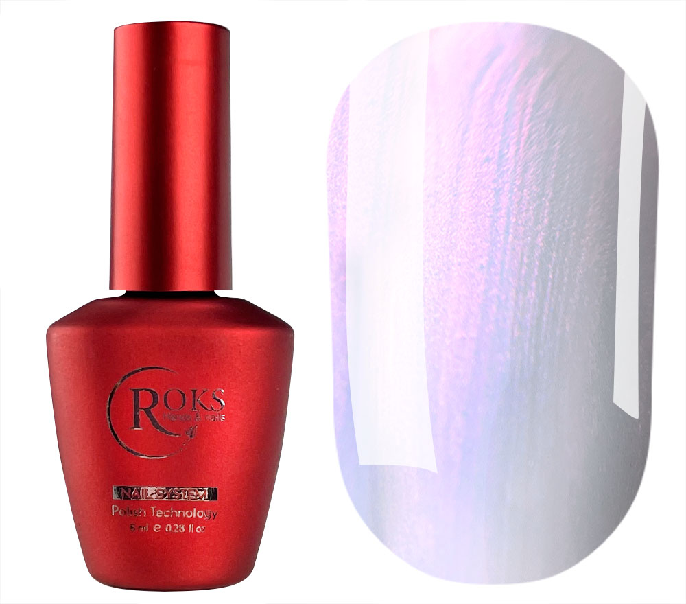 Roks Top for nails Top No. 1 pink pearl, 8 ml