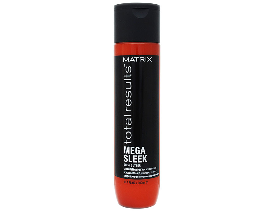Matrix Total Results Mega Sleek Conditioner - Shea Butter Conditioner for Smooth Hair, 300 ml