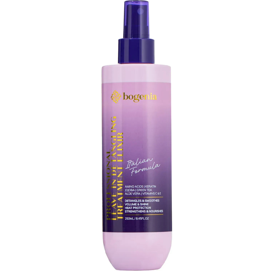 BOGENIA Спрей-еліксір Professional Leave-in Detangling Treatment Elixir, 250 мл