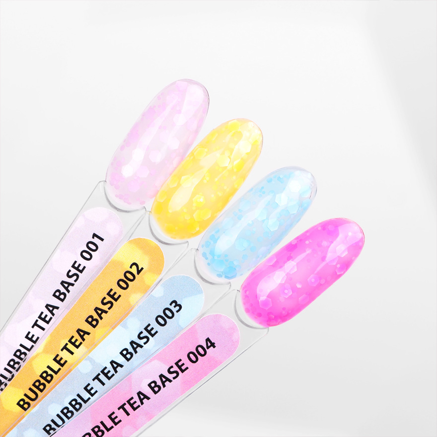 Kira Nails База для нігтів Bubble Tea Base 001, 6 мл