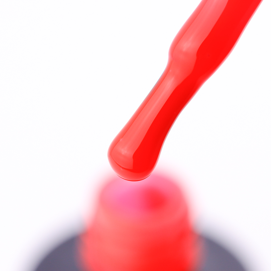 SAGA professional tropical BASE brush 1 (red, neon), 9 ml