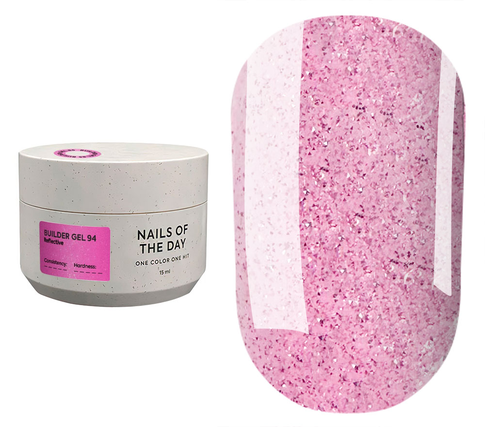 Nails Of The Day Гель для нігтів Builder gel 94, 15 мл