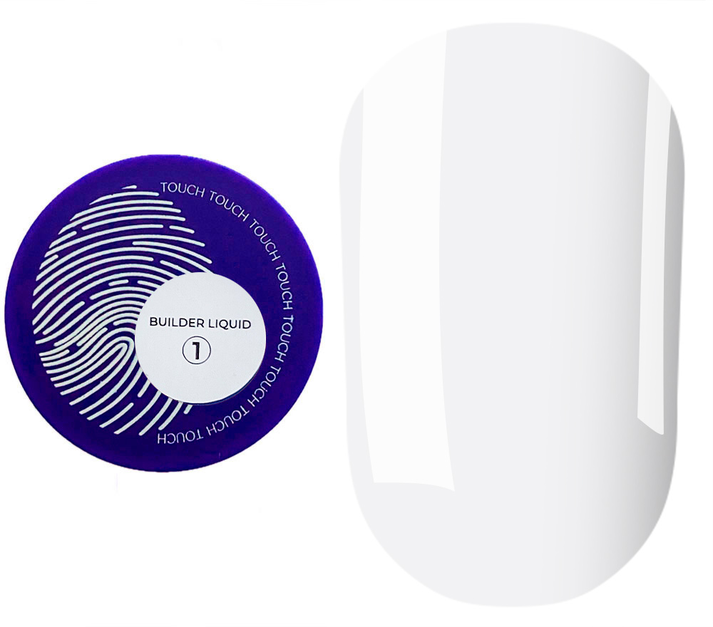 Touch Gel for nails Builder liquid 01, 15 ml