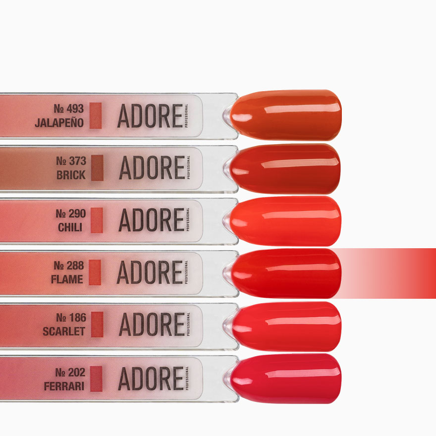 Gel varnish ADORE Professional No. 115 (bright light lime, neon), 7.5 ml
