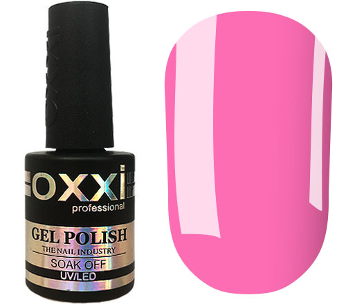 Гель-лак OXXI Professional №313 (цветочно-розовый, эмаль), 10 мл