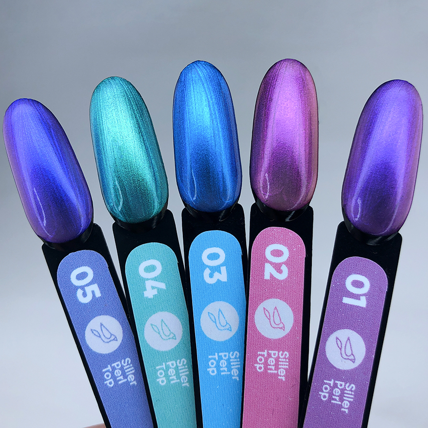 Siller Top for nails Perl Top No. 03, 8 ml