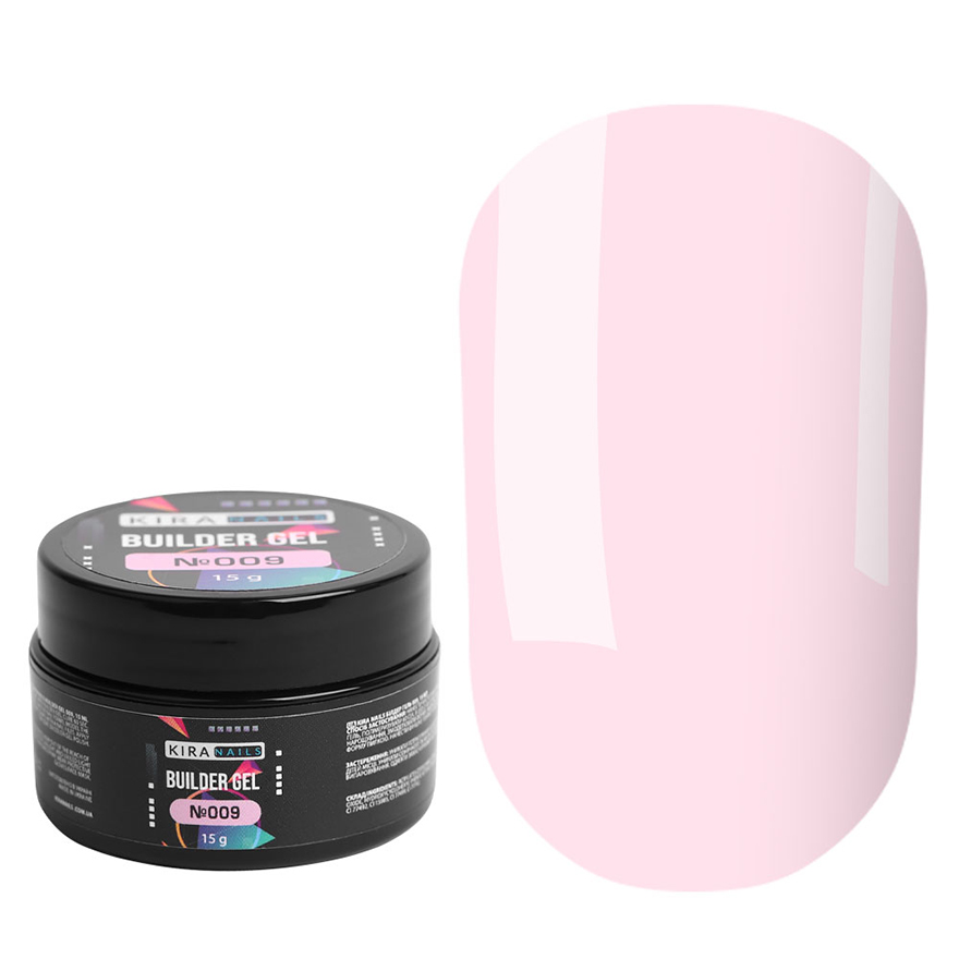 Kira Nails Builder Gel 009, 15 г