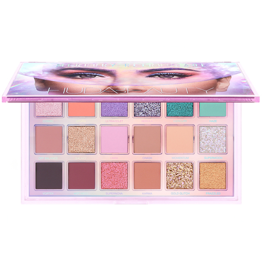 Палетка теней HUDA BEAUTY Mercury Retrogrande Palette, 16 г купить в ...