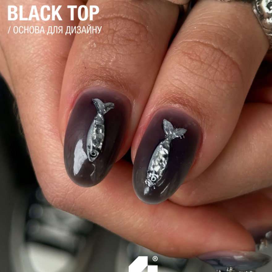 ADORE Топ для нігтів Black Top, 15 мл